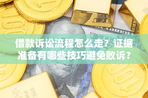 武汉借款诉讼流程怎么走？证据准备有哪些技巧避免败诉？