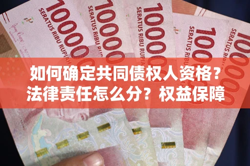 武汉如何确定共同债权人资格？法律责任怎么分？权益保障技巧揭秘！
