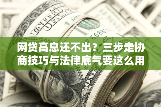 武汉网贷高息还不出？三步走协商技巧与法律底气要这么用
