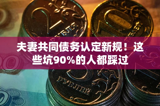 武汉夫妻共同债务认定新规！这些坑90%的人都踩过