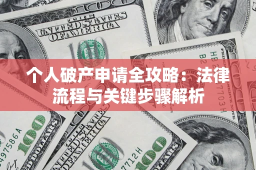 武汉个人破产申请全攻略：法律流程与关键步骤解析