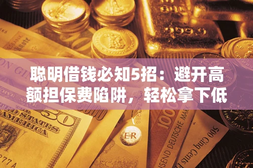 武汉聪明借钱必知5招：避开高额担保费陷阱，轻松拿下低息贷款