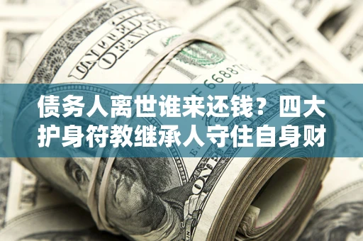武汉债务人离世谁来还钱？四大护身符教继承人守住自身财产